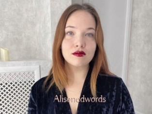 alisonedwords Anal Sexe