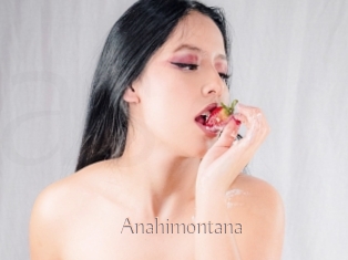 anahimontana Anal Sexe