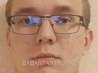 BABARPARTYCHAT18