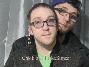 Caleb_and_LukeSunset