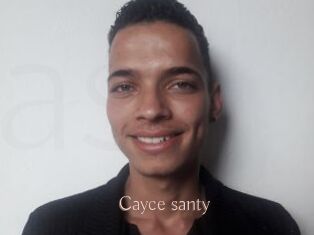 Cayce_santy