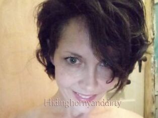 Hidinghornyanddirty