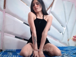 julietaevans18 Anal Sexe
