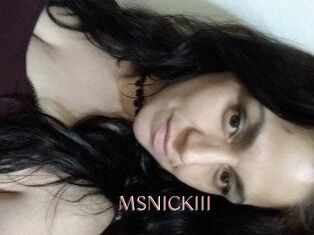 MSNICKIII