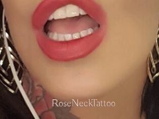 RoseNeckTattoo