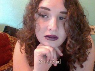 SirenSaid